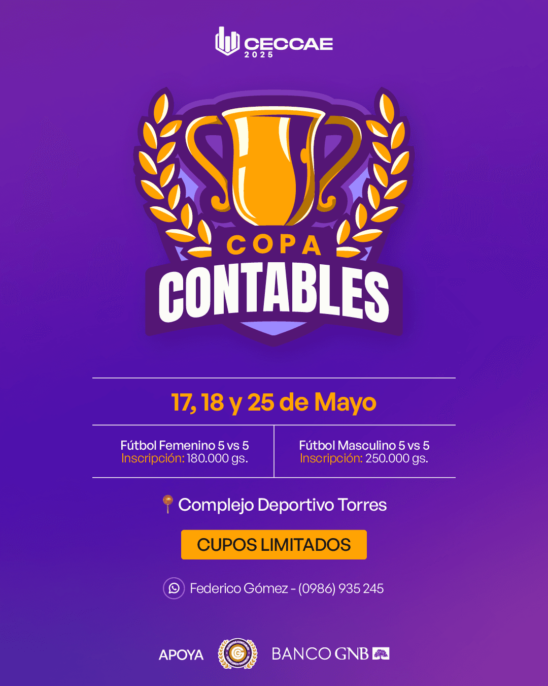 POST - Copa Contables Lanzamiento
